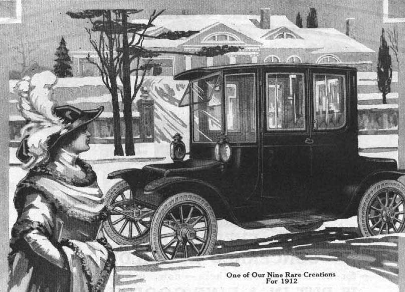 auto elettrica del 1912